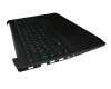 GY530_TP_BRK original Lenovo clavier incl. topcase DE (allemand) noir/noir avec rétro-éclairage