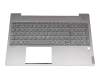 HQ20720487000 original Lenovo clavier incl. topcase SP (espagnol) gris/gris avec rétro-éclairage