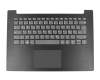 LCM16H56D0-686 original Chicony clavier incl. topcase DE (allemand) gris/noir cannelé