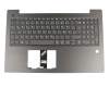 LCM16K26D0-686 original Lenovo clavier incl. topcase DE (allemand) gris/gris