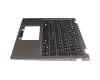 NK.I111S.04C original Acer clavier incl. topcase DE (allemand) noir/gris