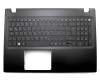 NK.I1513.00J original Acer clavier incl. topcase DE (allemand) noir/noir