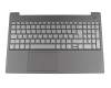 NSK-BYABN original Lenovo clavier incl. topcase DE (allemand) gris foncé/noir avec rétro-éclairage