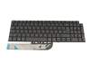 NSK-QF0BW original Dell clavier DE (allemand) gris avec rétro-éclairage