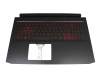 NSK-RAQABC 0G original Acer clavier incl. topcase DE (allemand) noir/rouge/noir avec rétro-éclairage