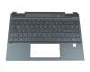 NSK-XBJBQ original HP clavier incl. topcase DE (allemand) noir/noir avec rétro-éclairage