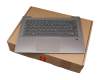 PC4CPB-GE original Lenovo clavier incl. topcase DE (allemand) gris/bronze avec rétro-éclairage (sans empreinte digitale)