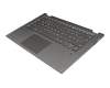 PD4SB-GR original Lenovo clavier incl. topcase DE (allemand) gris/gris avec rétro-éclairage