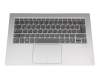 PK09000GT00 original LCFC clavier incl. topcase DE (allemand) gris/argent avec rétro-éclairage