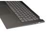 PK09000K400 original Lenovo clavier incl. topcase DE (allemand) gris/gris