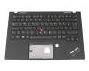 PK131L11B11 original Lenovo clavier incl. topcase DE (allemand) noir/noir avec rétro-éclairage et mouse stick WWAN