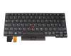 PK131L63B11 original Lenovo clavier DE (allemand) noir/noir avec rétro-éclairage et mouse stick