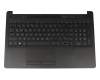 PK1329I2A10 original Compal clavier incl. topcase DE (allemand) noir/noir (Motif losange)