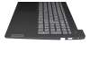 PR5S-GR original Lenovo clavier incl. topcase DE (allemand) gris/noir