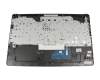 SB550A-73H0 original HP clavier incl. topcase DE (allemand) noir/noir (avec TP/DVD, structure de surface « noir brossé »)