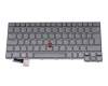 SG-B1420-2DA original Lenovo clavier DE (allemand) gris/noir avec rétro-éclairage et mouse stick