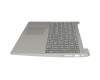 SN20M62767 original Lenovo clavier incl. topcase DE (allemand) gris/argent