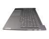 SN21B41045 original Lenovo clavier incl. topcase DE (allemand) gris/gris avec rétro-éclairage