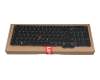 SN21K04793 original Lenovo clavier DE (allemand) noir/noir avec rétro-éclairage et mouse stick