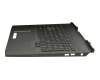 SP5CD9425FWB original HP clavier incl. topcase DE (allemand) noir/noir avec rétro-éclairage