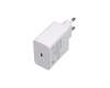 Samsung Galaxy Book3 Pro 360 (NP960QFG) original Chargeur USB-C 65 watts EU wallplug blanc