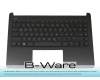 T14SDR Clavier incl. topcase DE (allemand) noir/gris