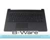 T17BDR Clavier incl. topcase DE (allemand) noir/noir (avec TP/DVD, structure de surface \"Diamond) b-stock