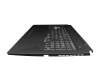 TSGAAD00X506000 original Asus clavier incl. topcase DE (allemand) noir/transparent/noir avec rétro-éclairage