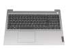 V161420CK1 original Lenovo clavier incl. topcase DE (allemand) gris/argent Empreinte digitale