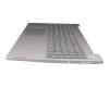 V161420CK1 original Lenovo clavier incl. topcase DE (allemand) gris/argent Empreinte digitale