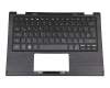 V164166AK1 original Acer clavier incl. topcase DE (allemand) noir/noir