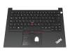 V185920BK1 original Lenovo clavier incl. topcase DE (allemand) noir/noir avec rétro-éclairage et mouse stick