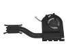 Ventilateur incl. refroidisseur (UMA/CPU) original pour Lenovo ThinkPad E495 (20NE)